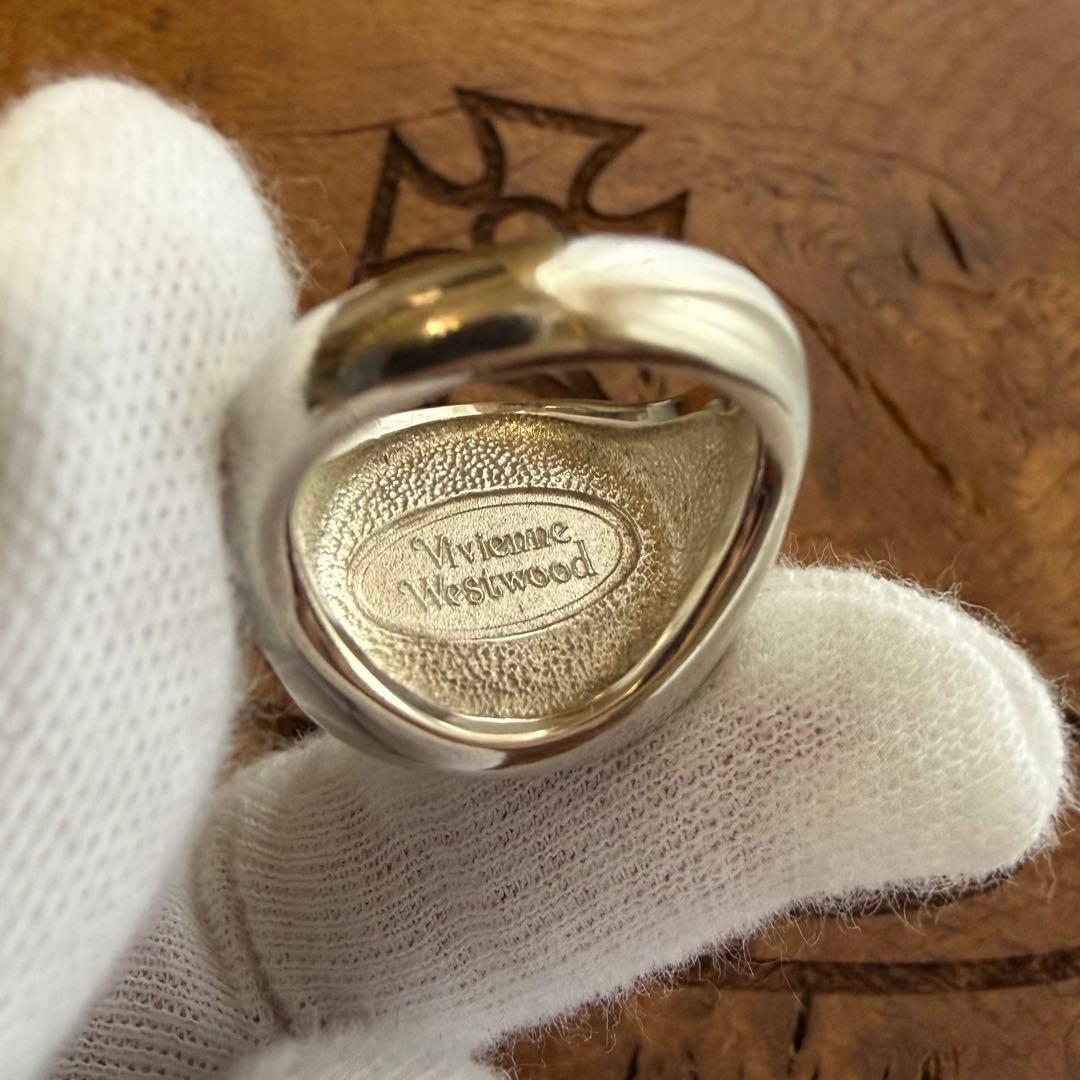 希少色/正規品 Vivienne Westwood エナメルボタンオーブリング
