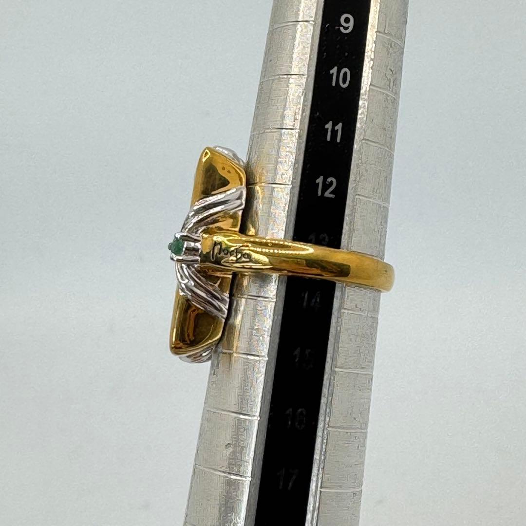 【ケース付き】Mucha ミュシャ カメオ　宝飾リングコレクション　13号　3点