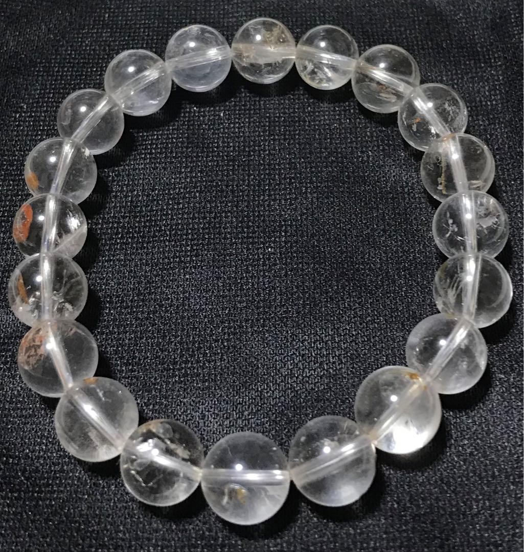 ブラジル　セラデカブラル産　オールド　レムリアンシードクリスタル　ブレスレット