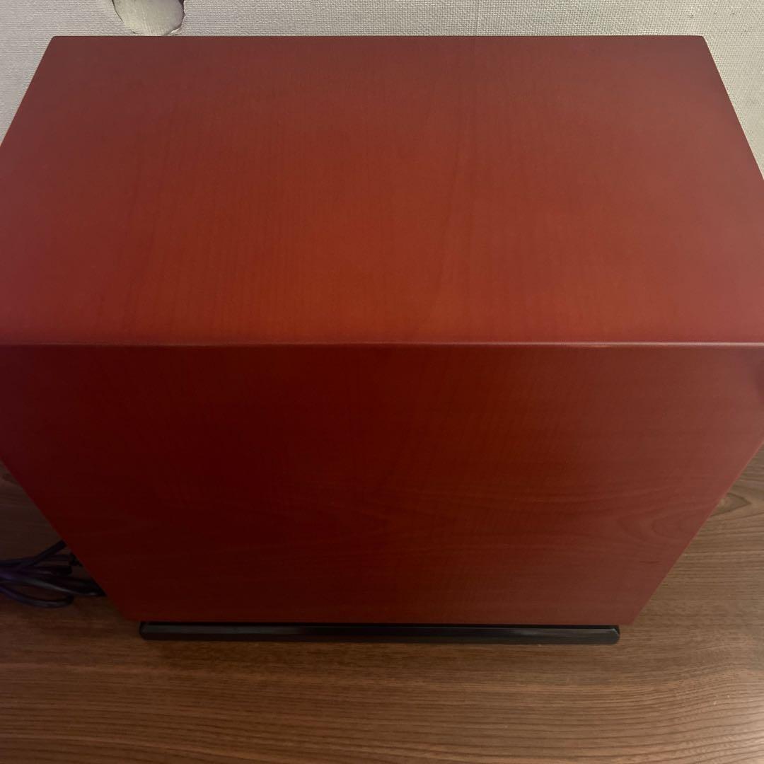 【美品】DENON サブウーファー　DSW-33XG 木目調