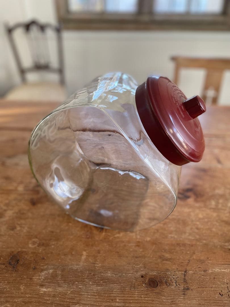 激レア　イギリスアンティーク　ポテトチップ　ガラスジャー