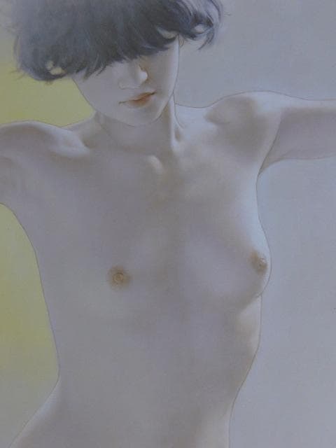 高塚省吾、【逆光】、希少な額装用画集より、新品額装付、状態良好