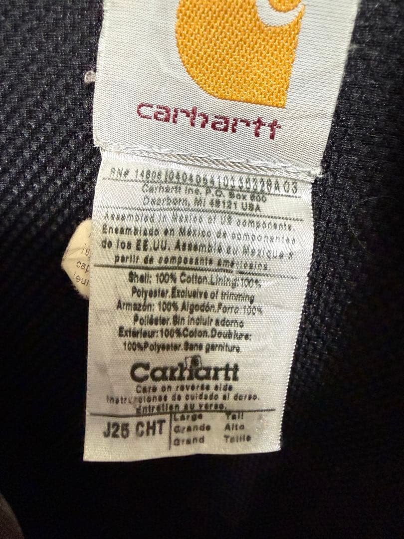 【人気】カーハートアクティブジャケット　ブラウン