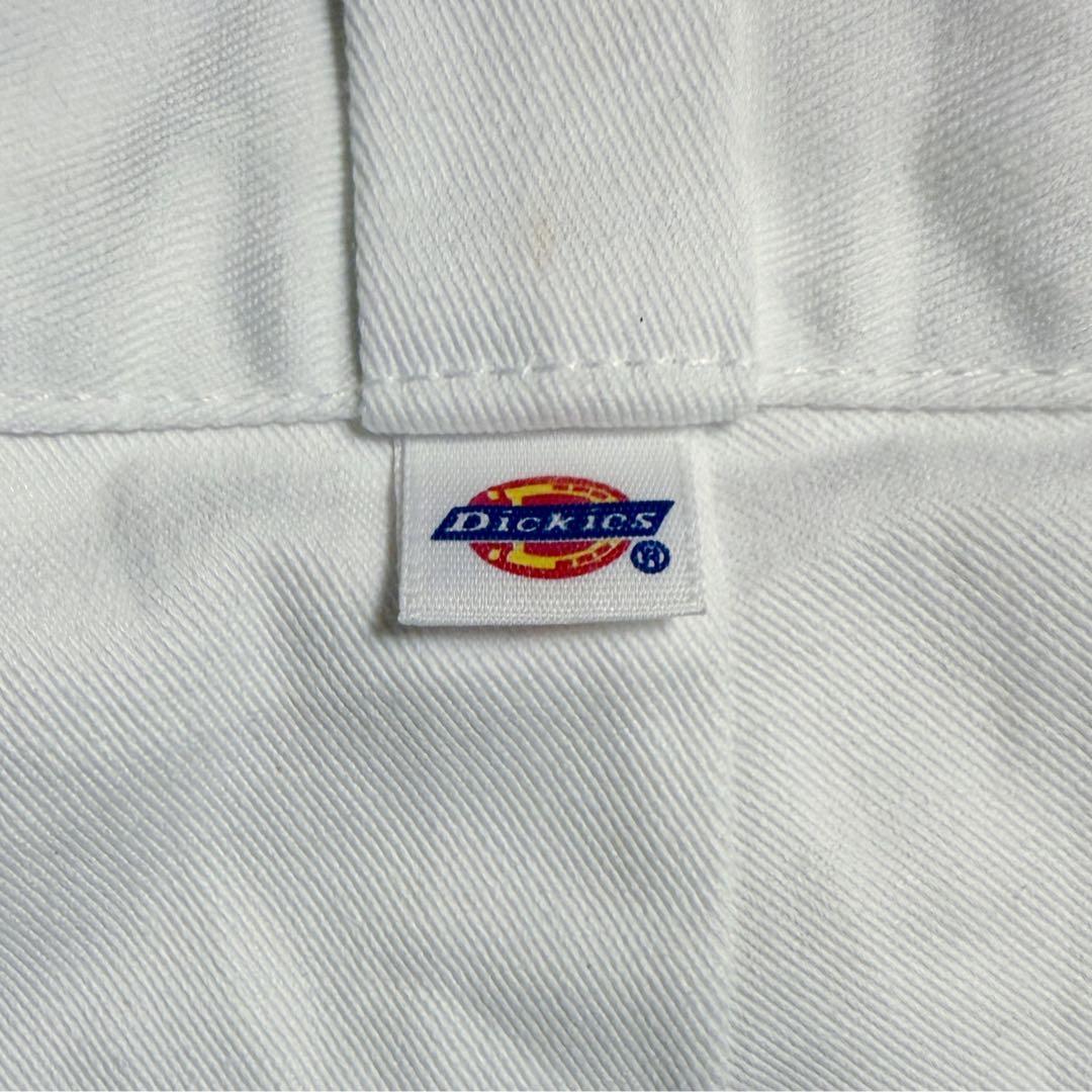 80s Dickies 874 チビタグ ワークパンツ W34 L29 白