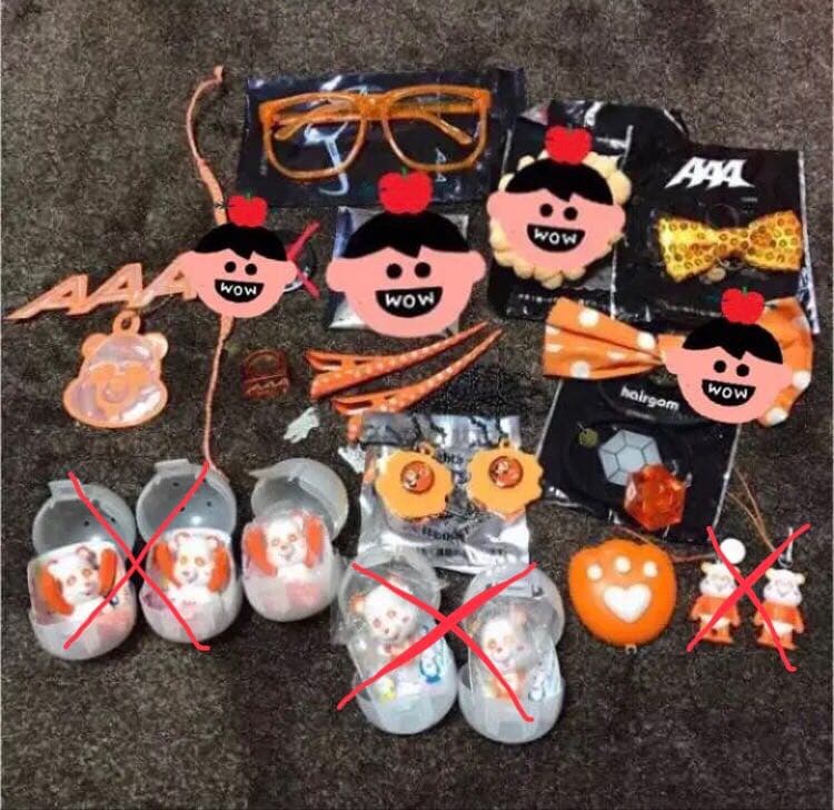 AAA にっしー 橙 グッズ