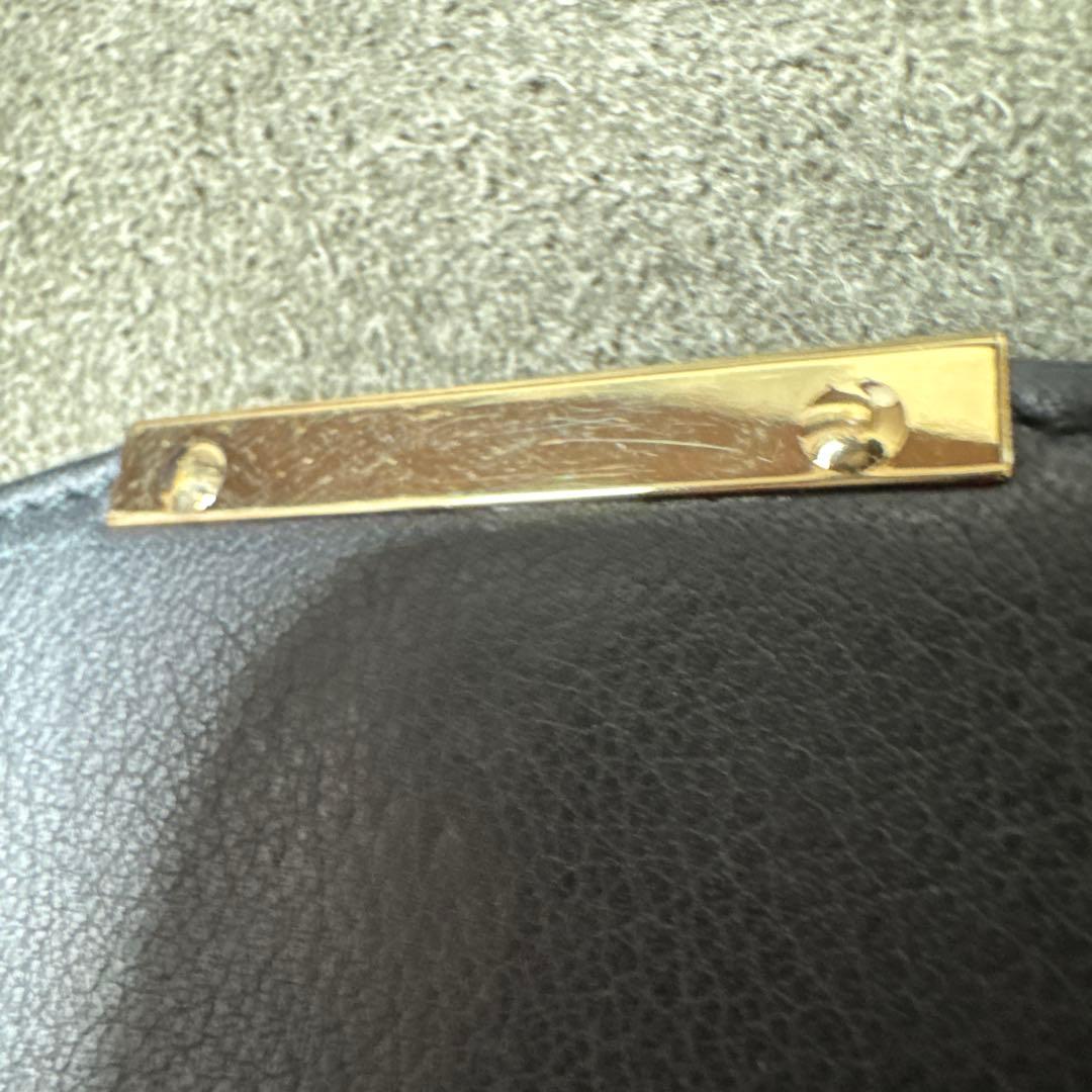 ロエベ　オールドロエベ　二つ折り財布　スエードとレザー