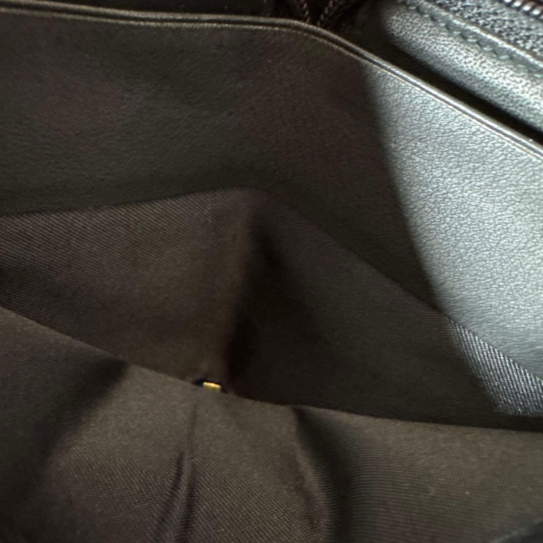 ロエベ　オールドロエベ　二つ折り財布　スエードとレザー