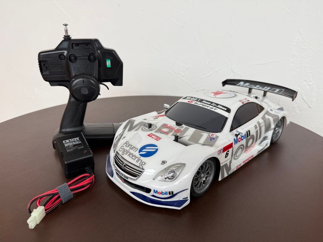 タミヤ RCカー　スーパーGT トヨタ レクサス/スープラ パーツ・充電器セット