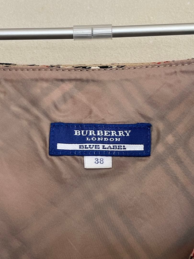 BURBERRY BLUE LABELチェック柄スカート