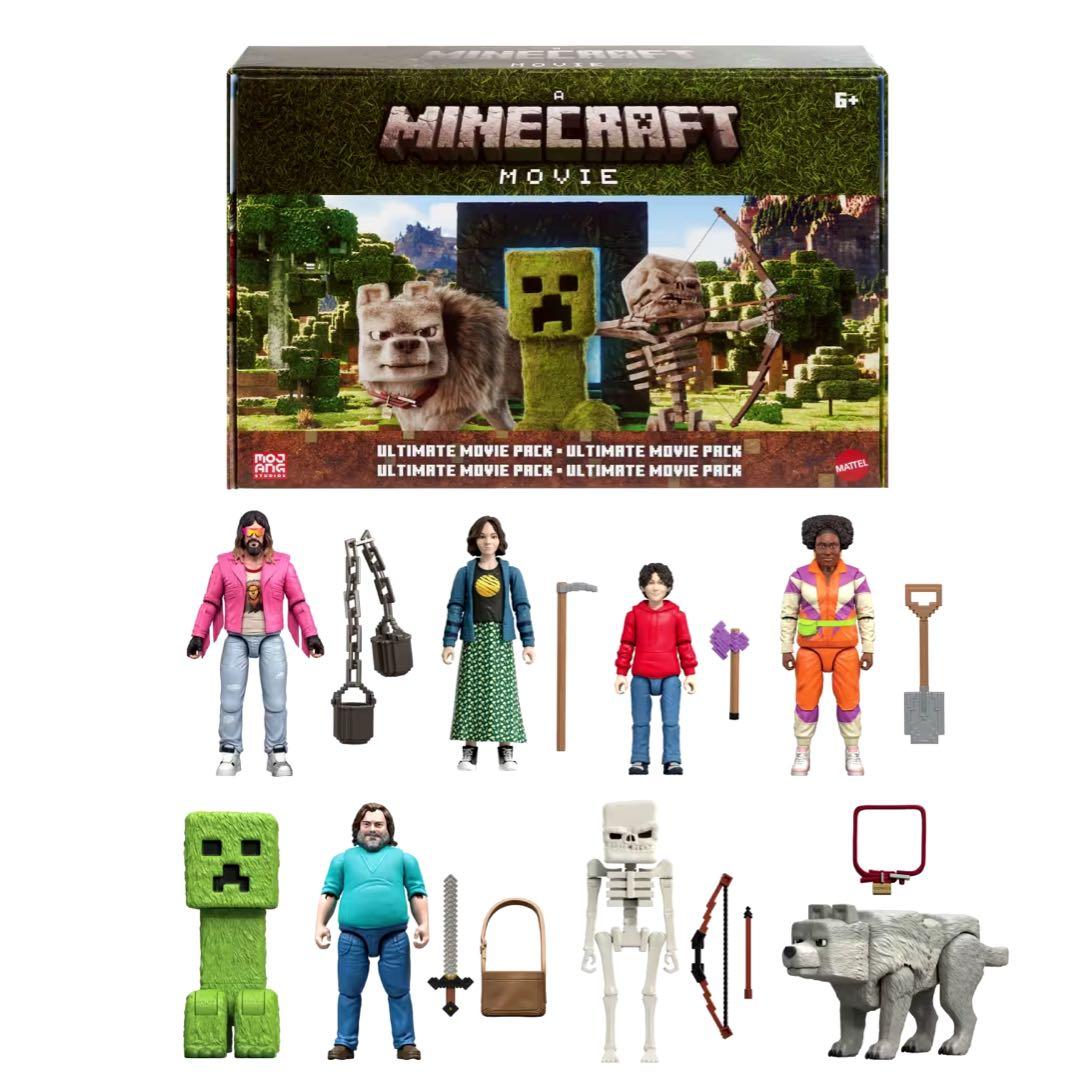 アルティメットムービーパック MINECRAFT MOVIE フィギュア 海外