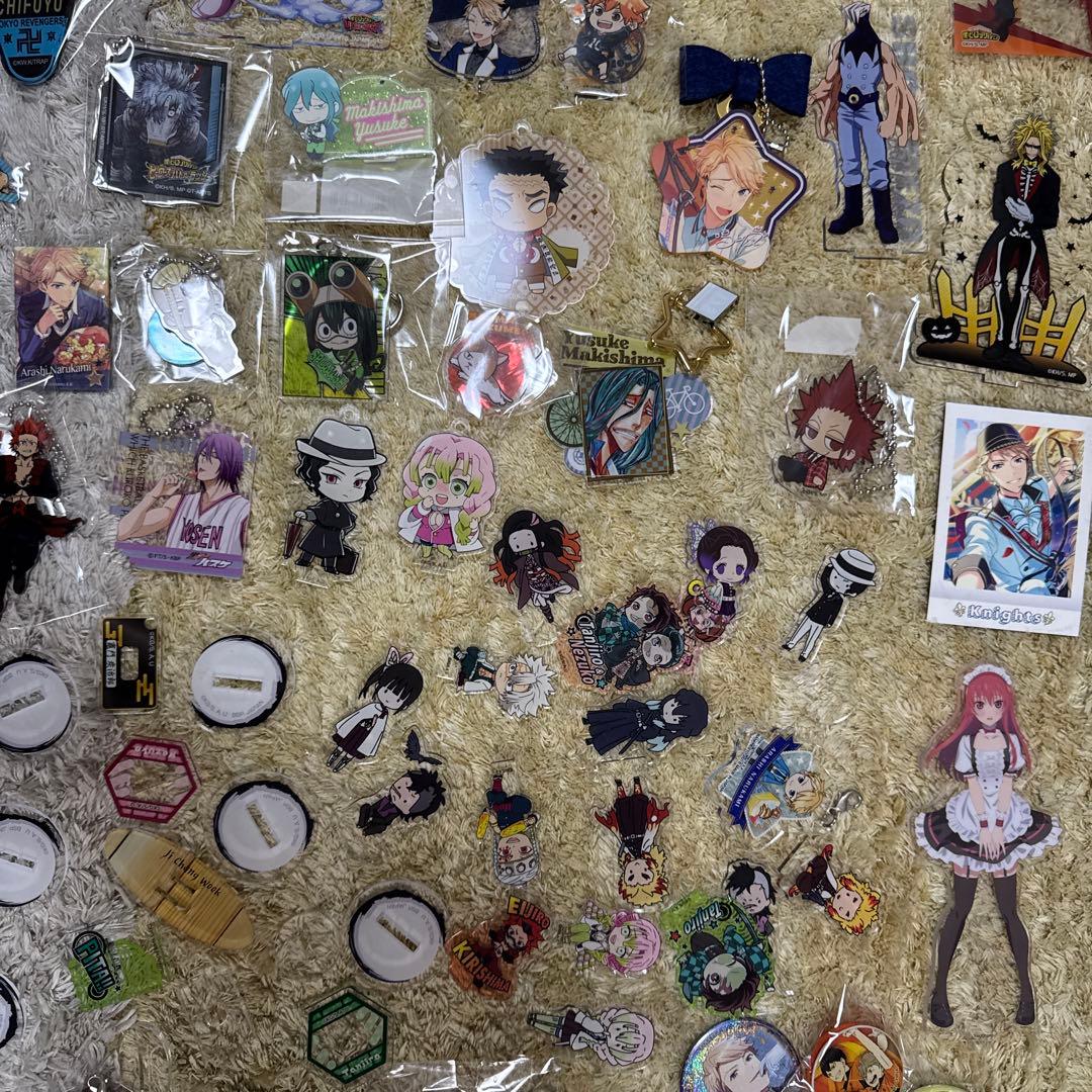 アニメ・マンガキャラクター ピンズ・バッジセット【5293