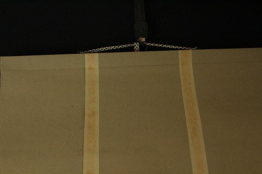 大田垣蓮月 筆 秋 和歌 色紙 軸(K-YC544)