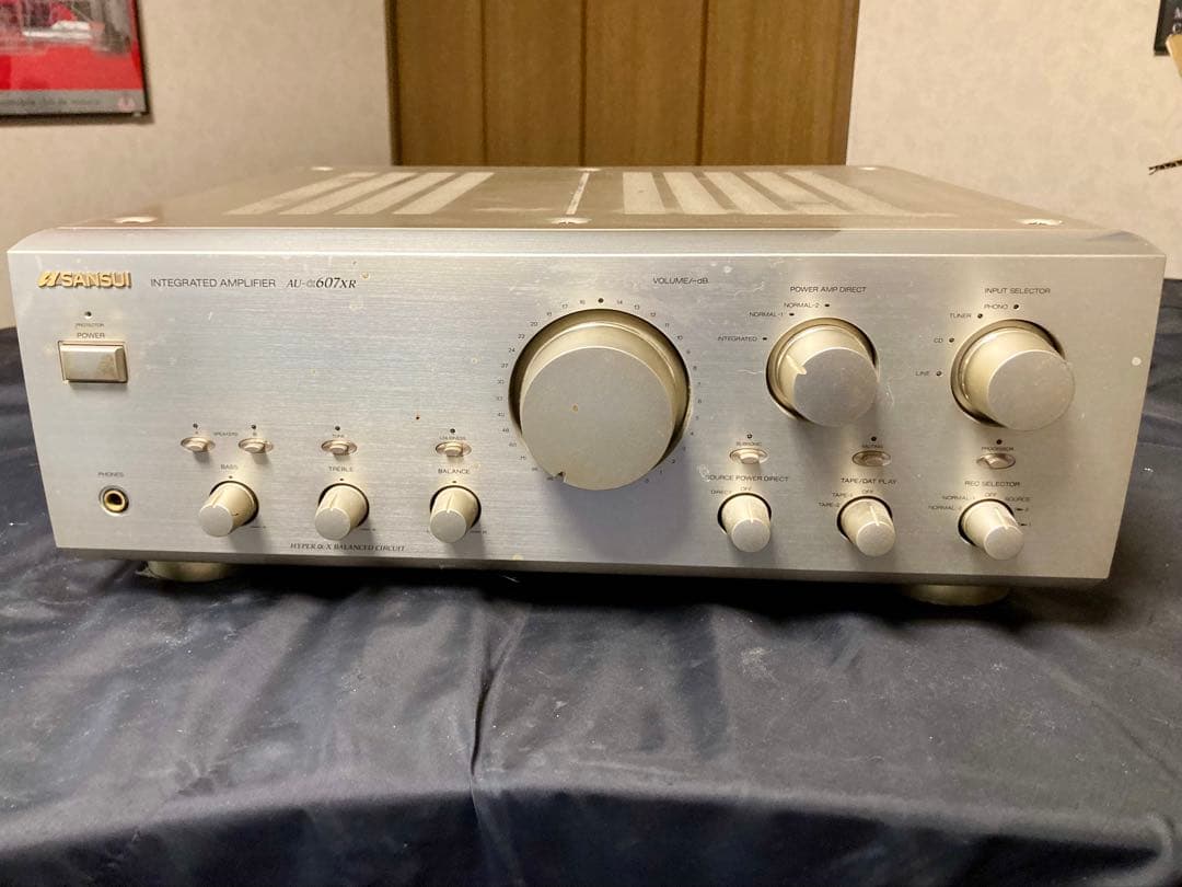 SANSUI α607XR プリメインアンプ