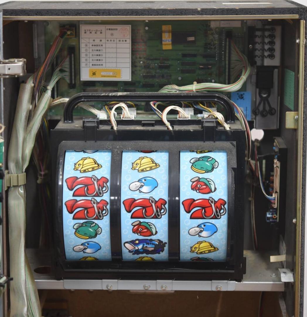 【パチスロ実機】メーシー★イレグイ IRE-GUI★オートプレイ付不要機付