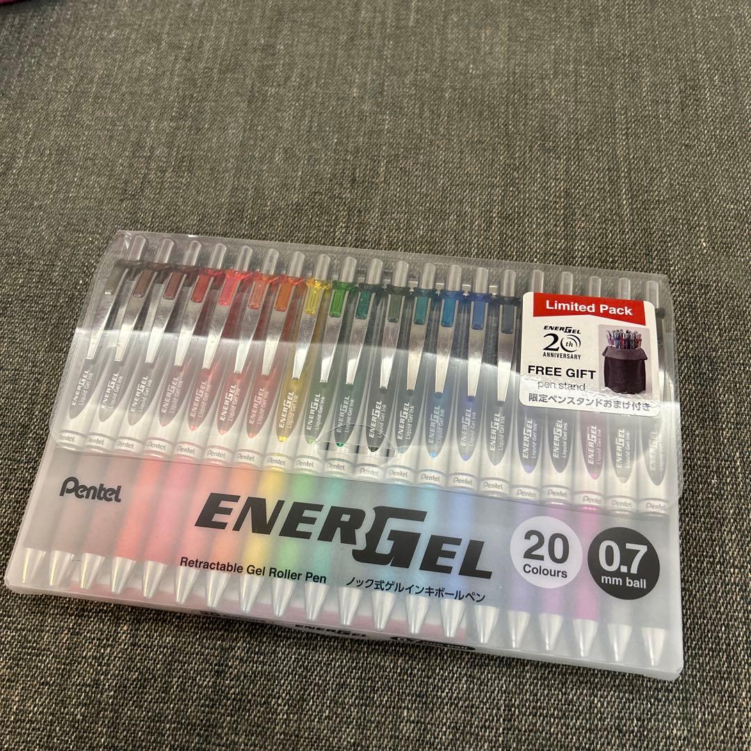 2セット★エナージェル 20周年限定 20色セット 0.5mm★
