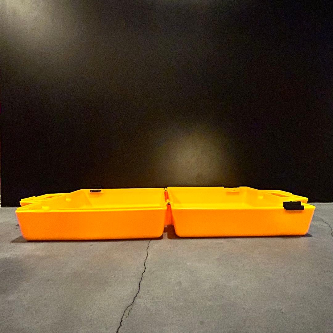 プラスチック製　収納ケース　3個セット② カナダ製 アタッシュケース　80年代