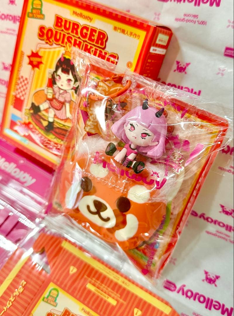 mellojoy バーガー シークレット メロイア メロイヤ レッサーパンダ