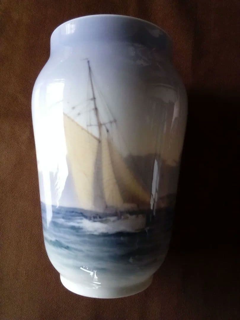 デンマーク ロイヤルコペンハーゲン 花瓶 １９３８年