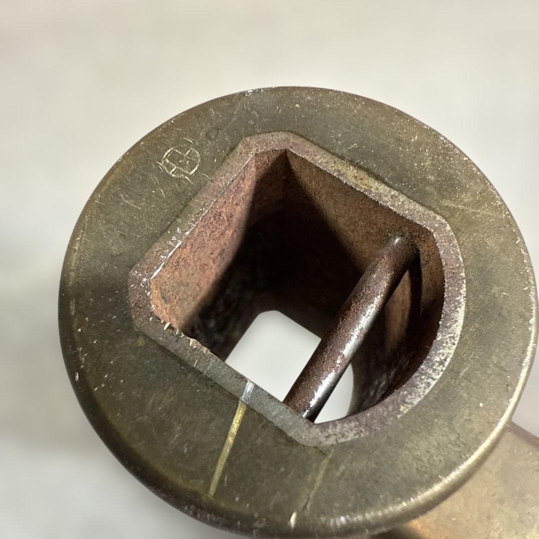 ろ*す様 激レア　鉄道用　木製ブレーキ用ハンドル　使用感有り