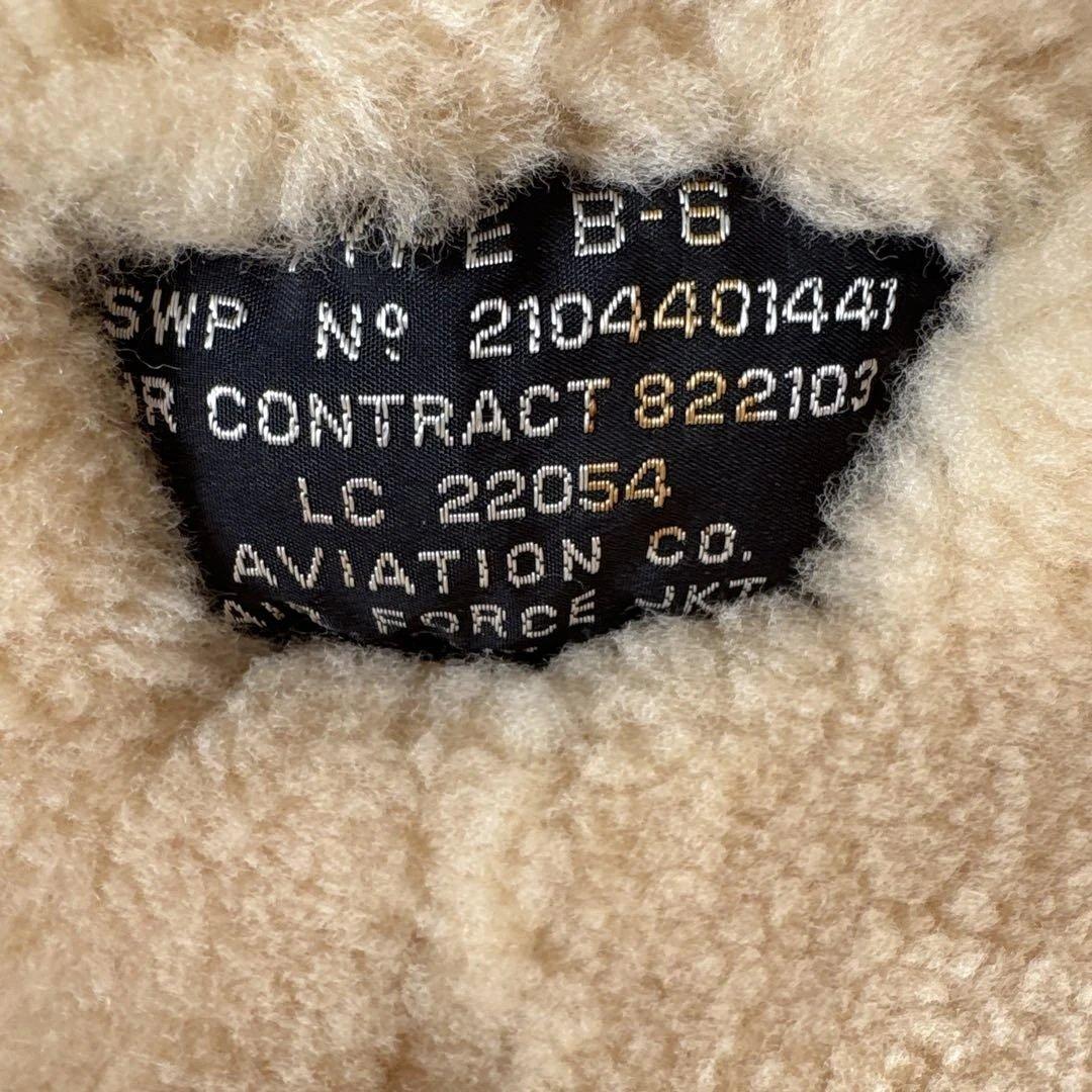 AVIATION CO.TYPE B-6 ムートンジャケット エアフォース