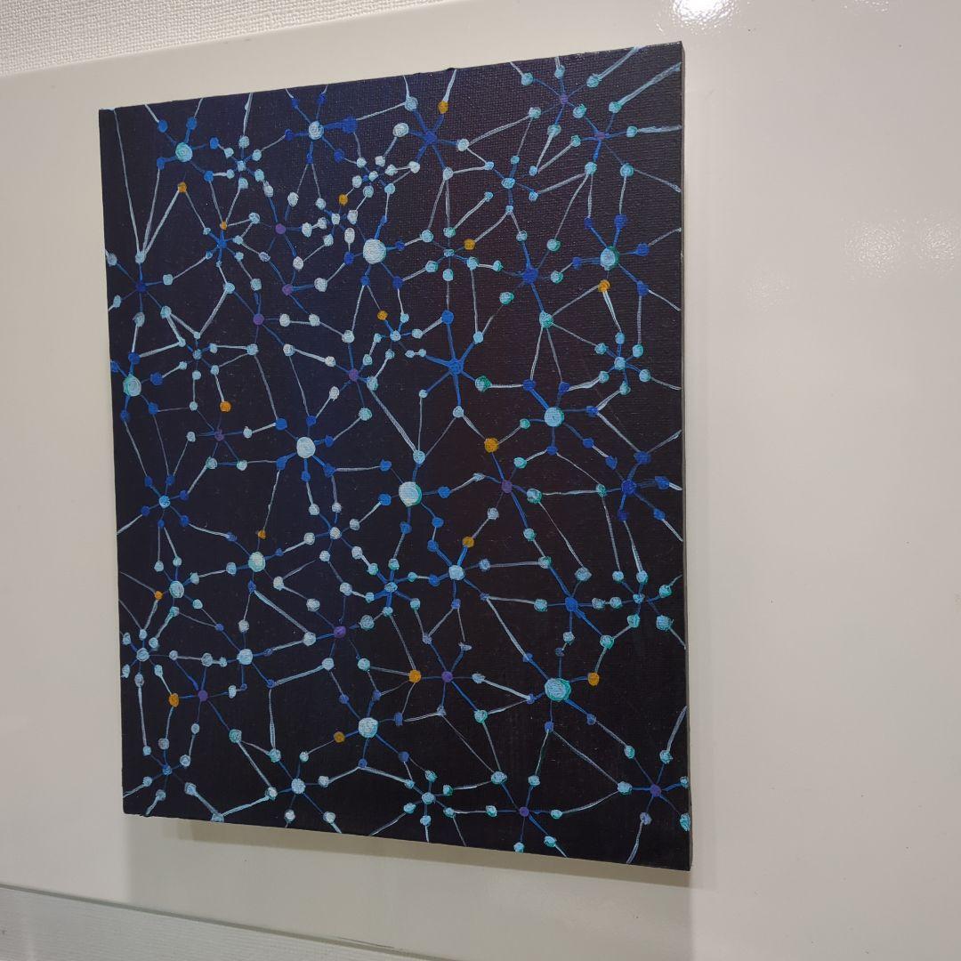 抽象画　絵画　作品名　ネットワーク