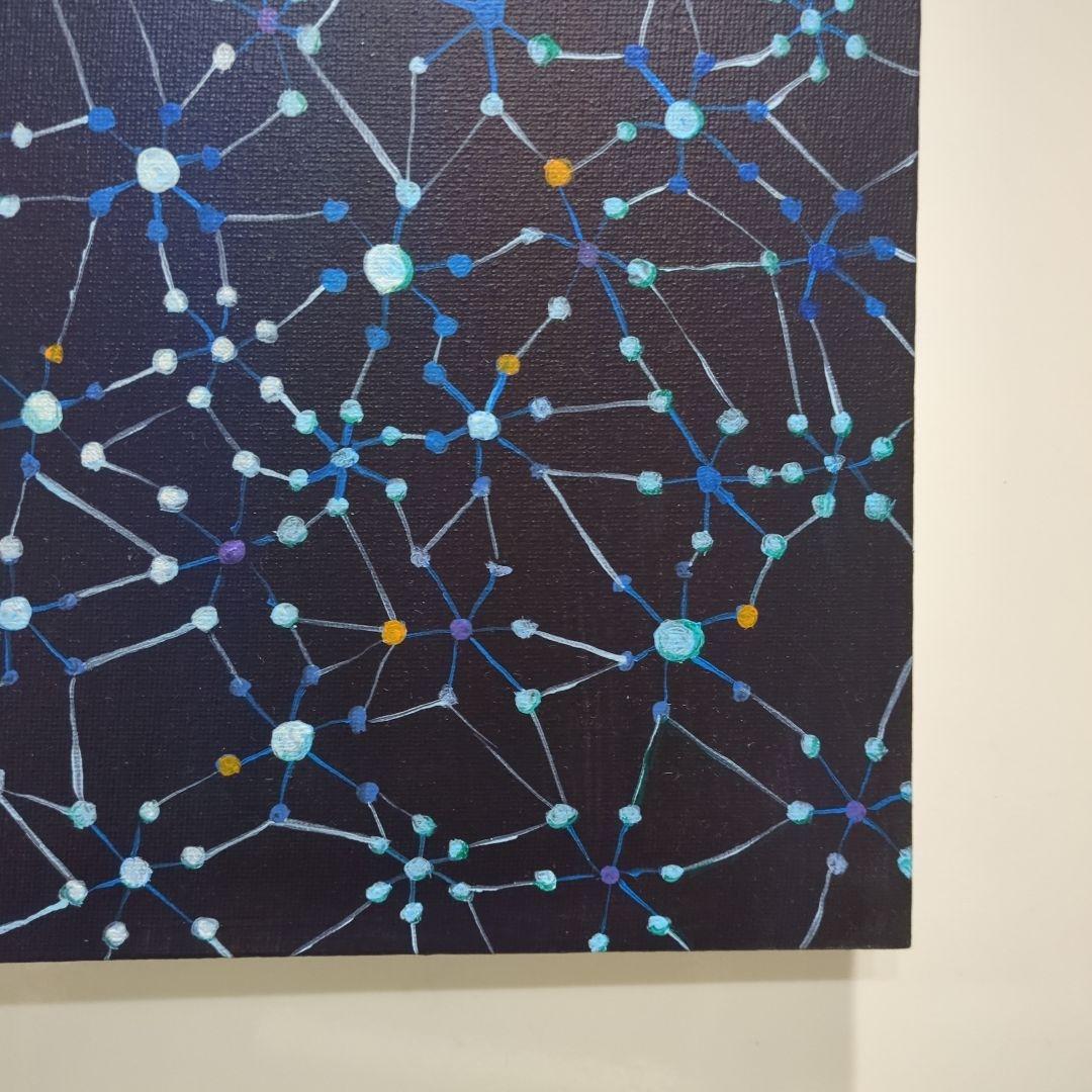 抽象画　絵画　作品名　ネットワーク