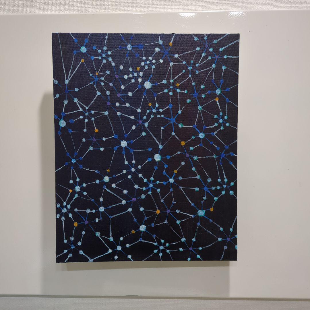 抽象画　絵画　作品名　ネットワーク
