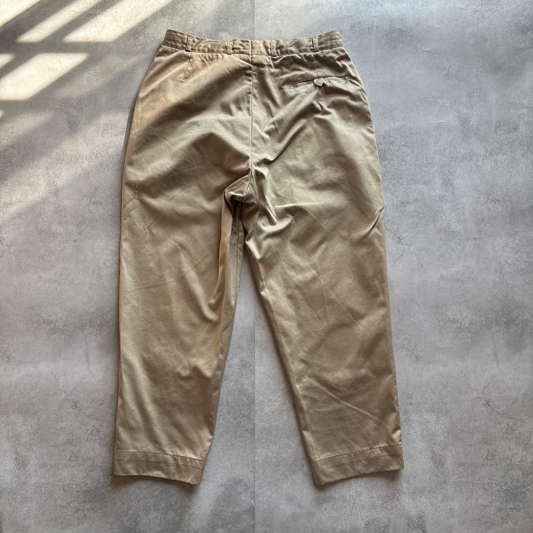60s〜　Vintage Talon Zip チノ　パンツ　古着　ヴィンテージ
