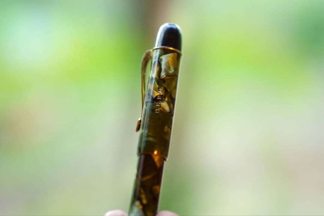 rotring Tinkenkuli/Tiku 柄ティク　緑マーブル　廃番