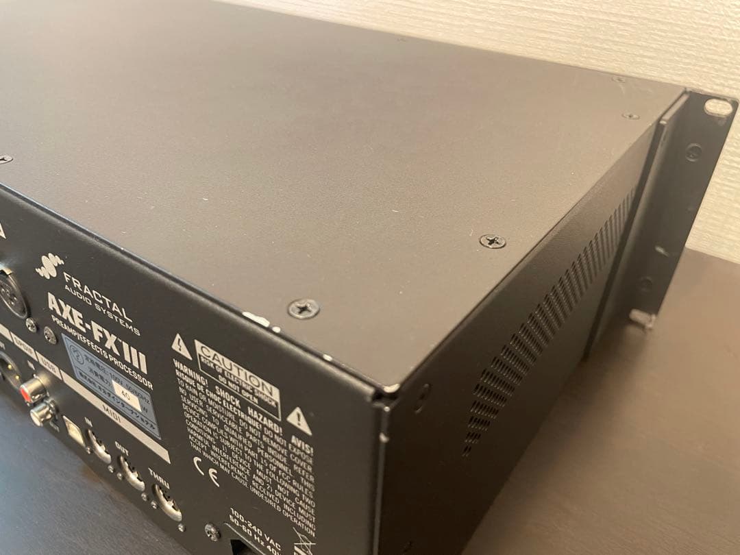 ギター AXE-FX3 fractal audio