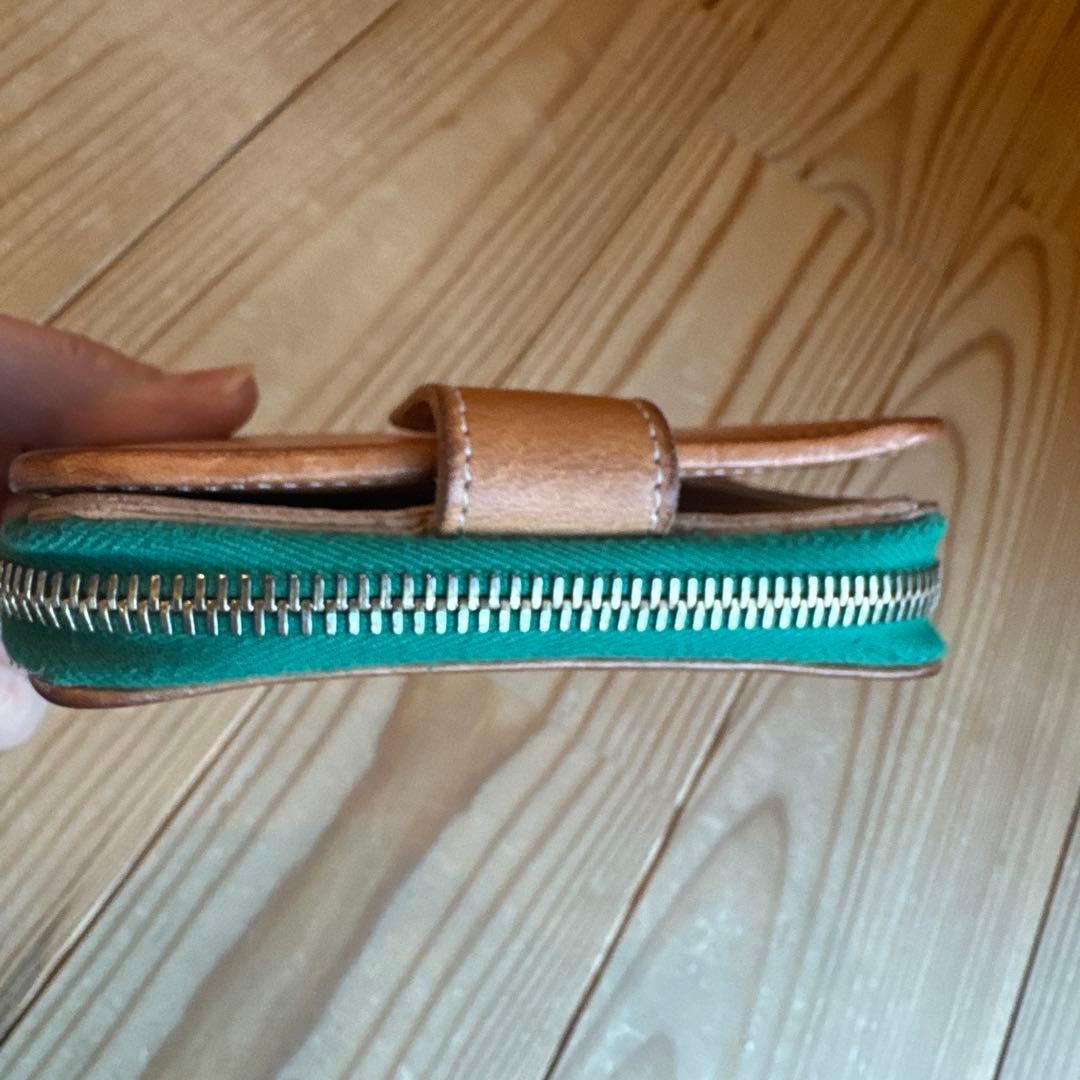 【レア＆美品】IL BISONTE 二つ折り財布 ヌメ ナチュラル 日本限定☆