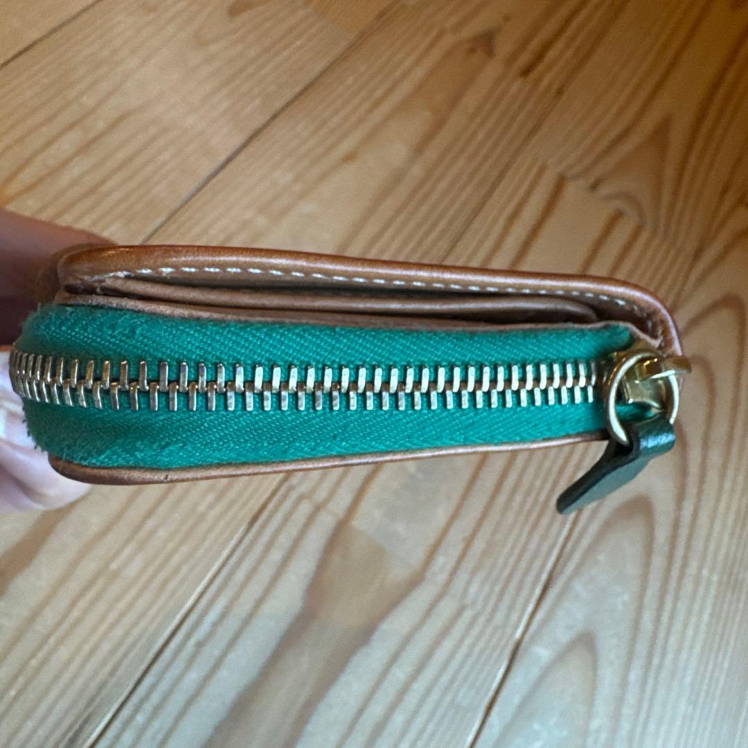 【レア＆美品】IL BISONTE 二つ折り財布 ヌメ ナチュラル 日本限定☆