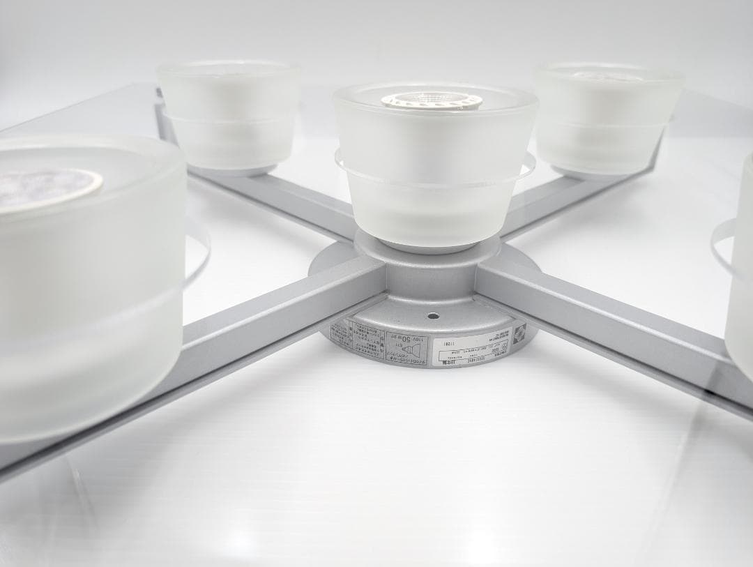 ☆美品☆YAMAGIWA ヤマギワ　シーリング照明 P-FLAT 5灯