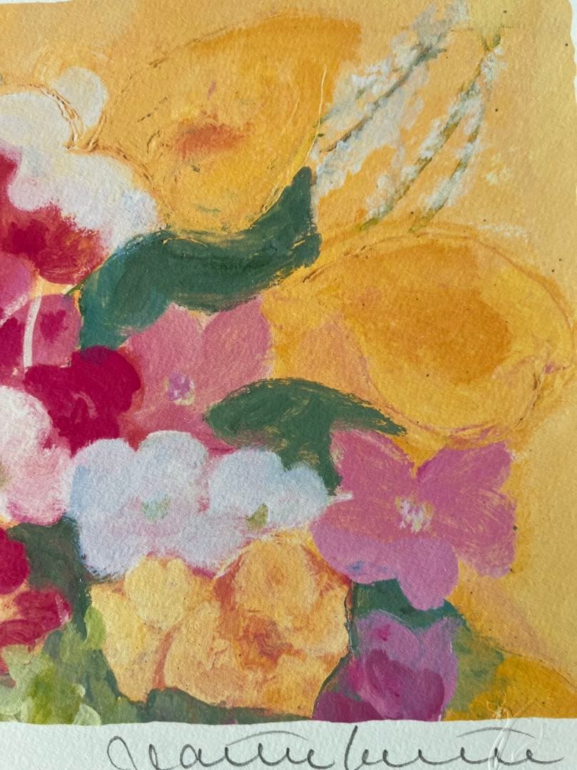 新品額入り版画　ジニー・キム　証明書付限定ジクレー　直筆サイン、EDあり