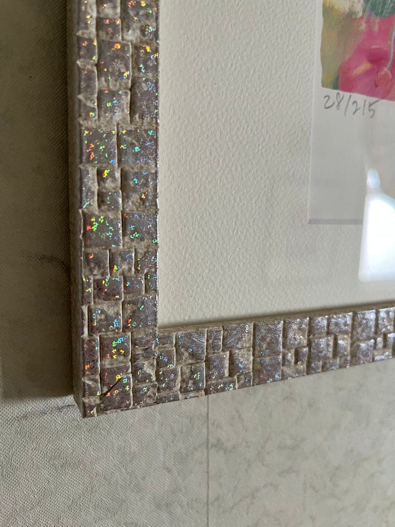 新品額入り版画　ジニー・キム　証明書付限定ジクレー　直筆サイン、EDあり