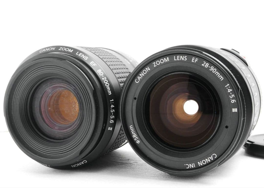 CANON　EOS　20D ダブルレンズ　一眼レフ⚡️キャノン⚡️望遠　初心者