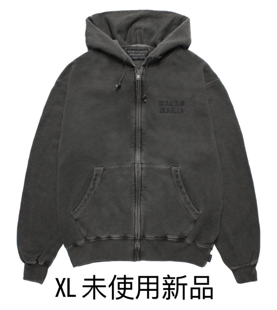 XL【新品】ワコマリアHEAVY WEIGHT ZIP HOODED SWEAT
