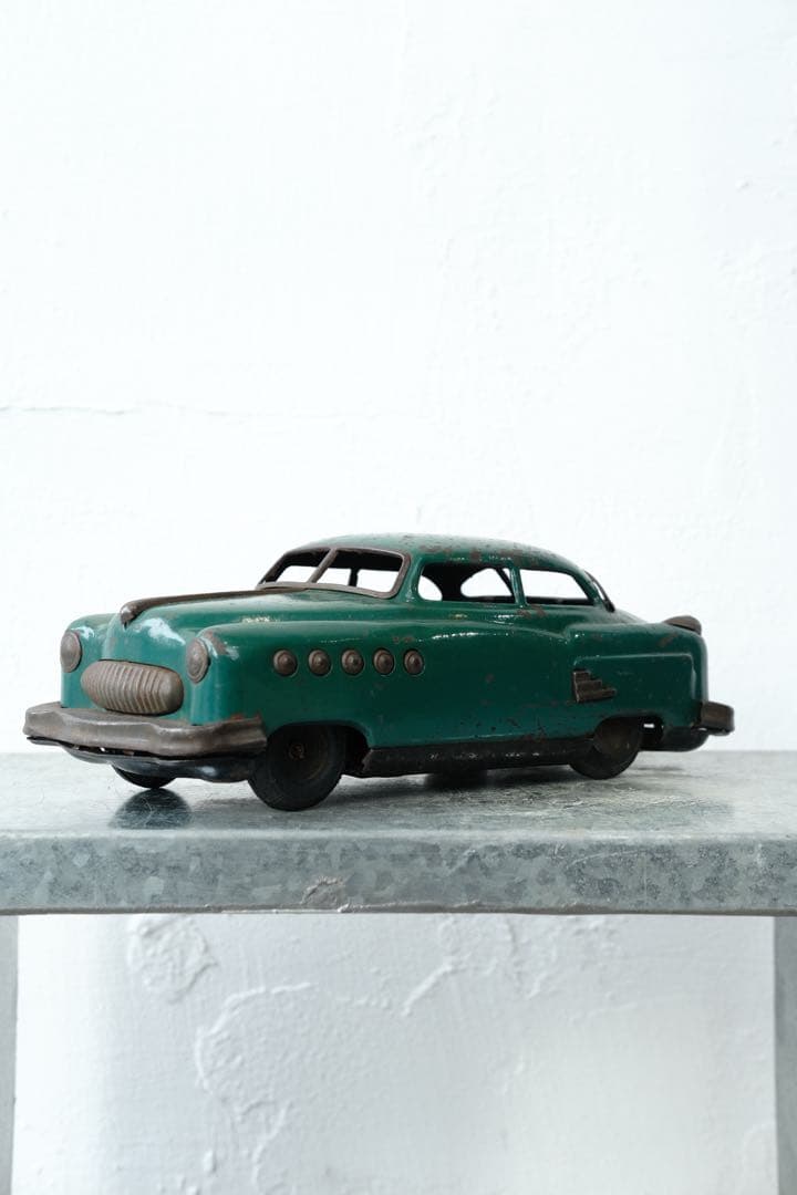 当時物オリオン グリーン 野村トーイ1950年代 ブリキ クラシックカー