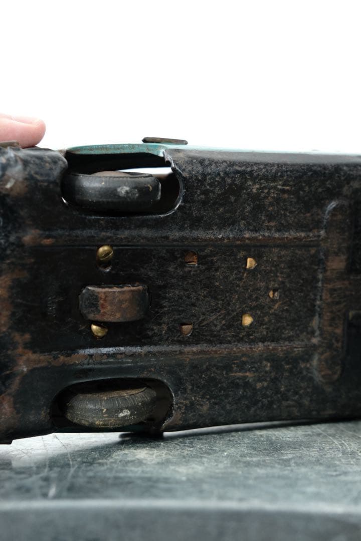 当時物オリオン グリーン 野村トーイ1950年代 ブリキ クラシックカー