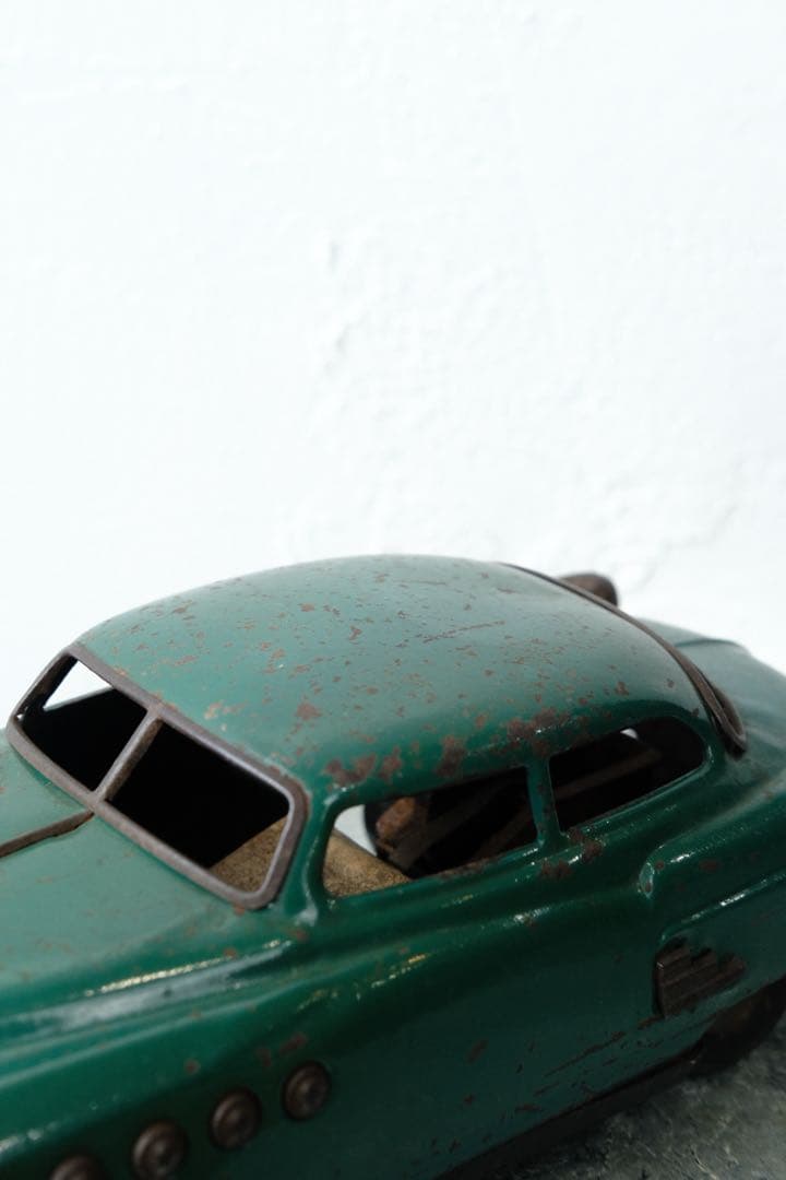 当時物オリオン グリーン 野村トーイ1950年代 ブリキ クラシックカー