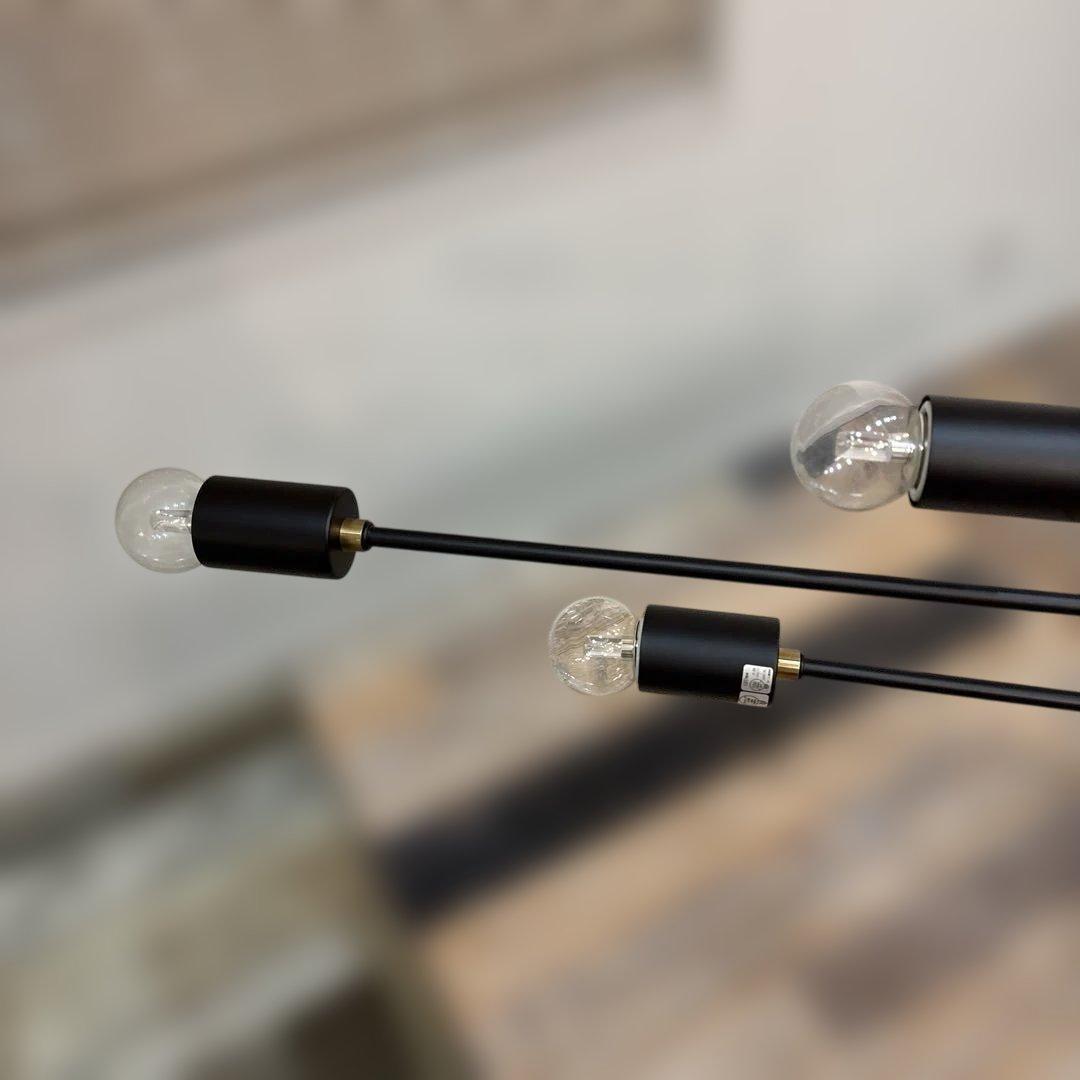 インターフォルム シーリングライト LT-2675 アストル ブラック 電球付