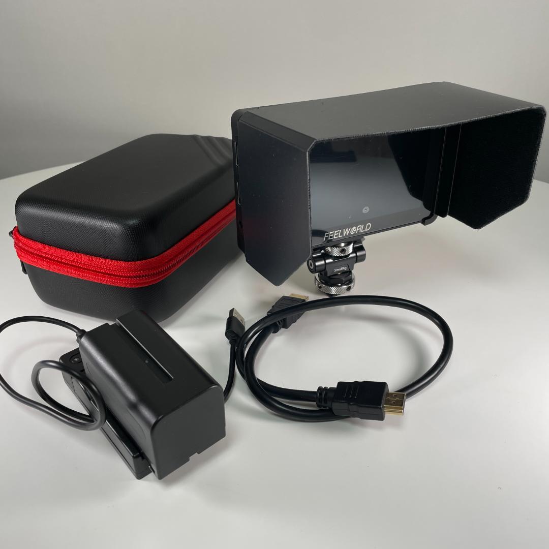 【美品】5.5インチモニター Feelworld F6 PLUS