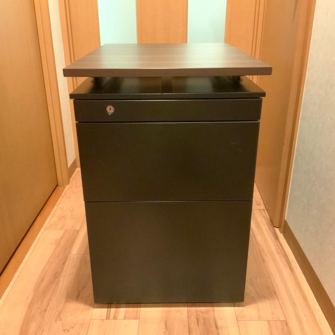 オカムラ　天板昇降ワゴン