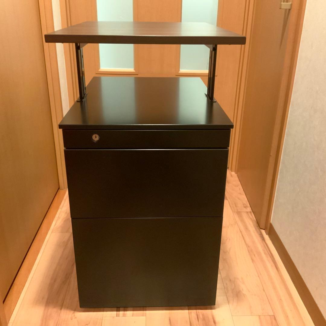 オカムラ　天板昇降ワゴン