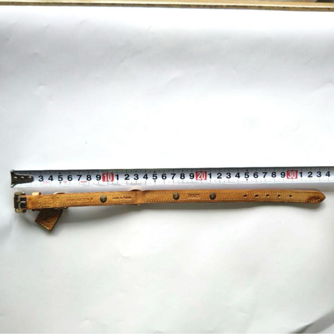 ルイヴィトン　モノグラム　リード　首輪　LOUIS VUITTON