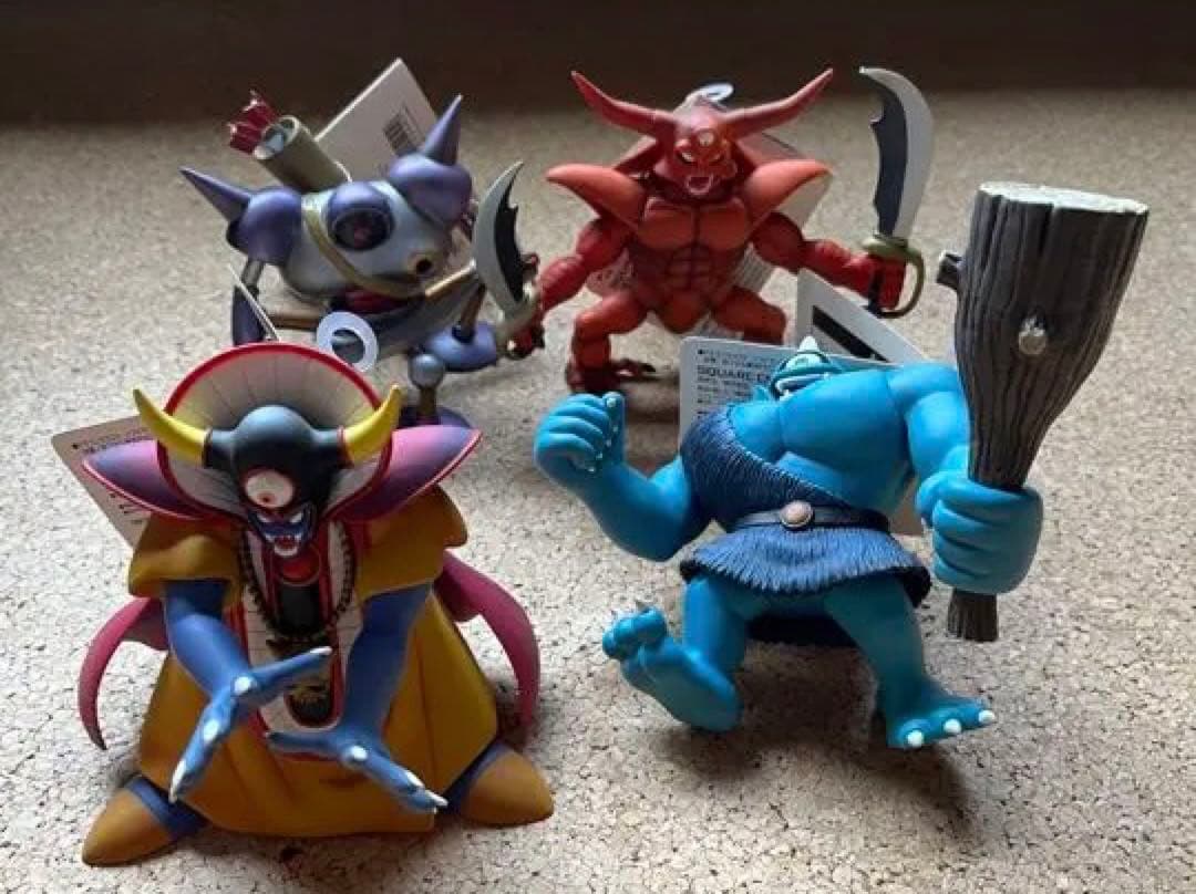 ドラゴンクエスト　ソフビモンスター　コンプリートセット