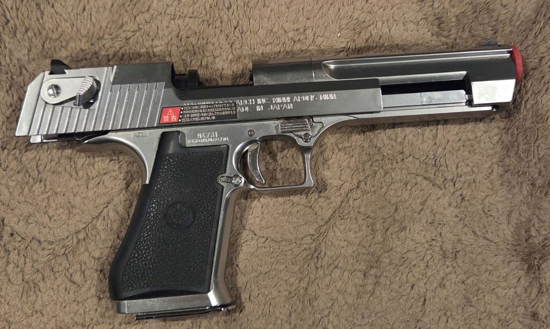 【東京マルイ】デザートイーグル50AE クロームステンレス