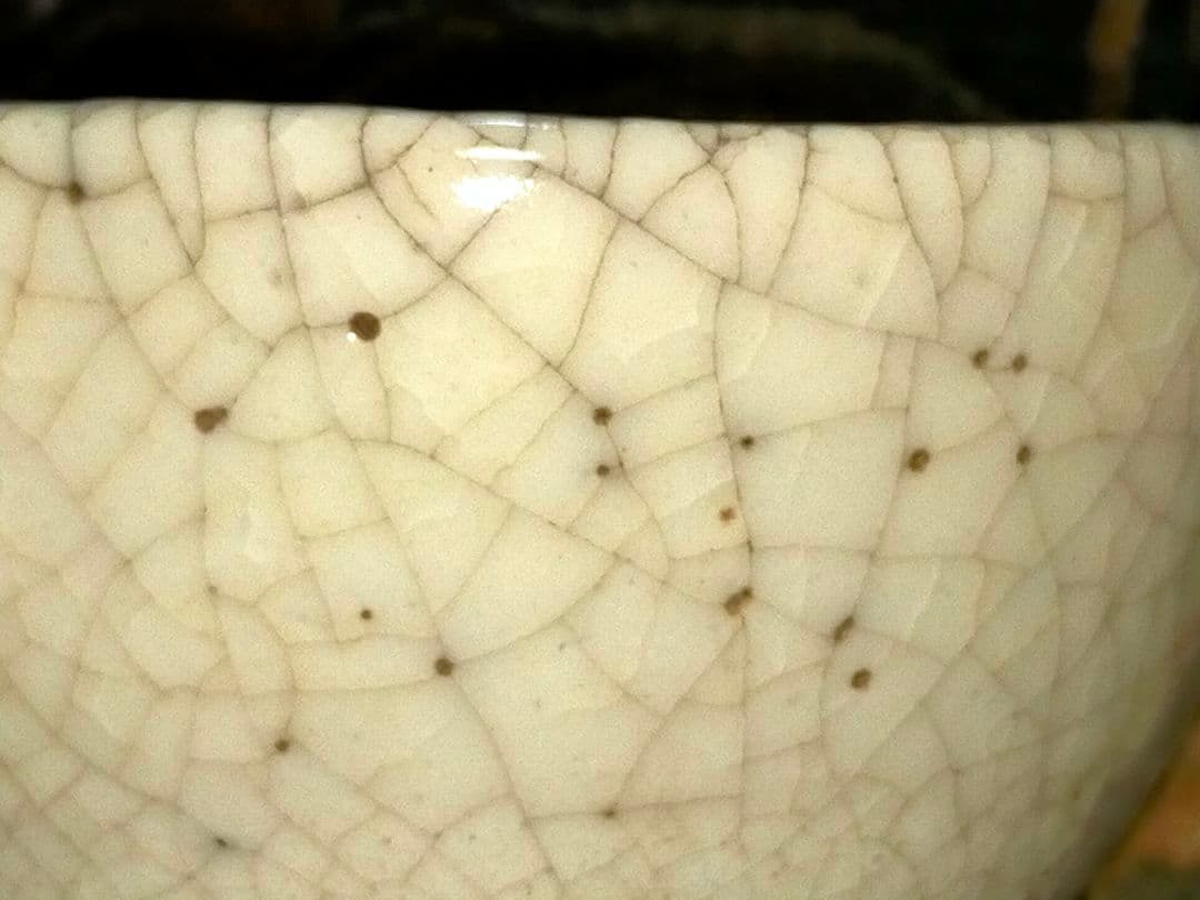 ♥古萩♥　茶碗　無銘　桐箱付き　萩焼　茶道具　骨董　古玩