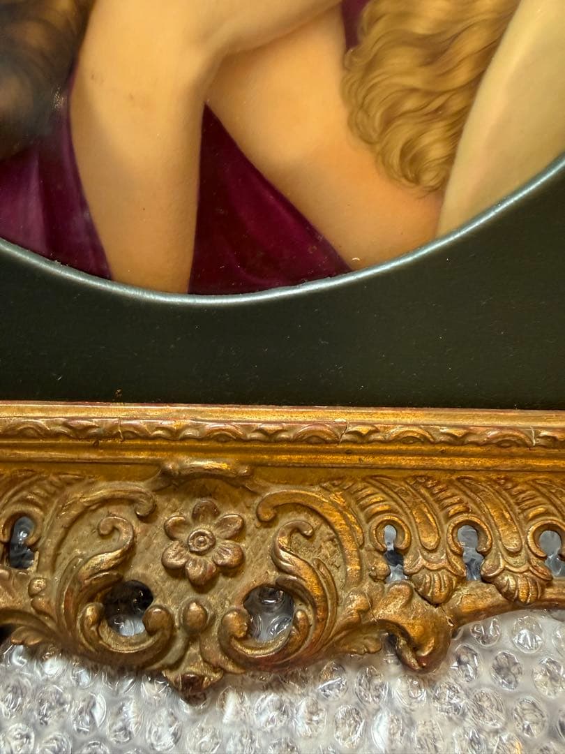 陶版画　マリア Mary Magdalene Placca