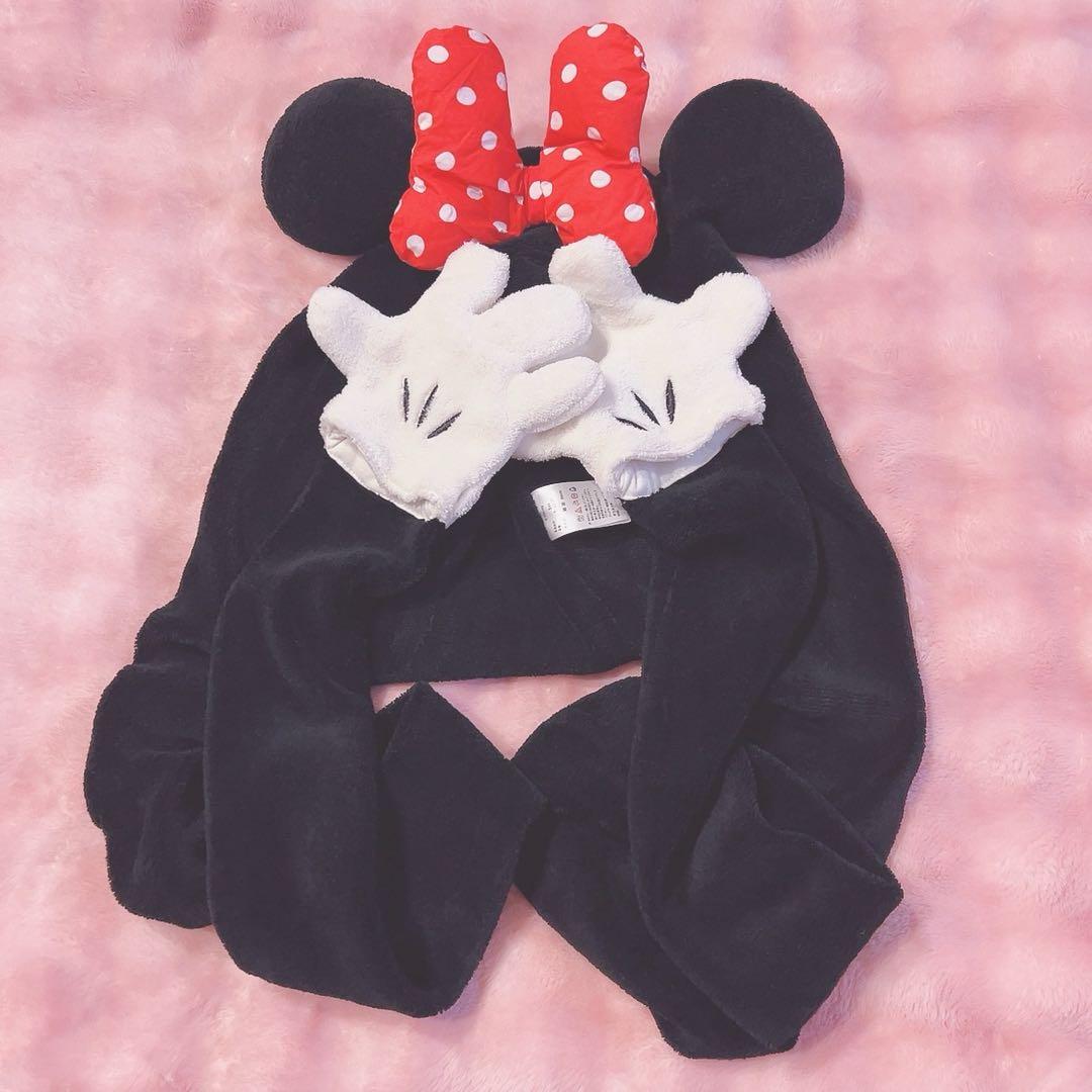 ミニー　ファンキャップ　マフラー　♡